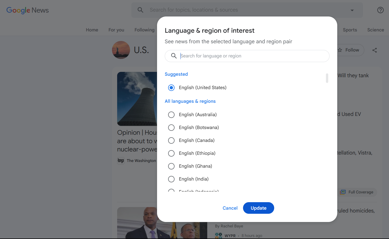 **Global Coverage. Local Relevance**